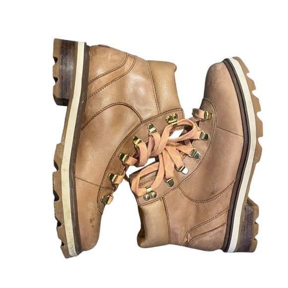 Sorel Lennox Waterproof Leather Hiker Boot Womens 9 - Picture 4 of 10